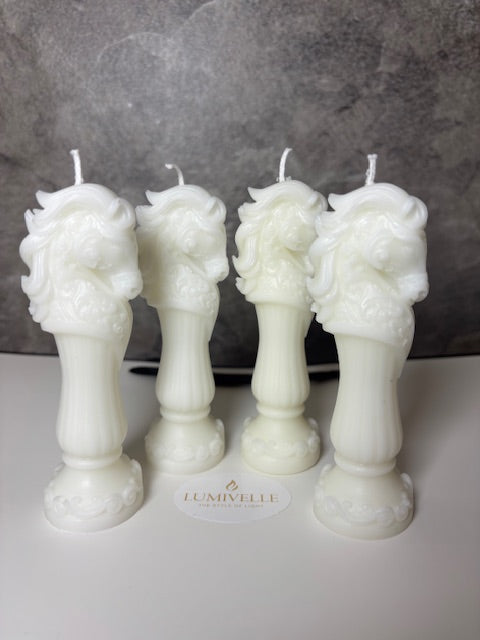 Свещ ГЛАВА НА КОН РИМСКИ СТИЛ