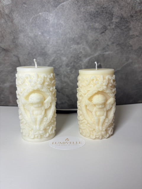 Свещ 3D Ангел