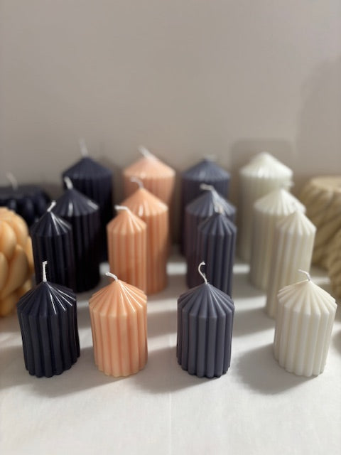 Свещ КОЛОНИ 3D 4 броя комплект