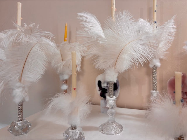 РИТУАЛНИ ПРАЗНИЧНИ СВЕЩИ С ПЕРА