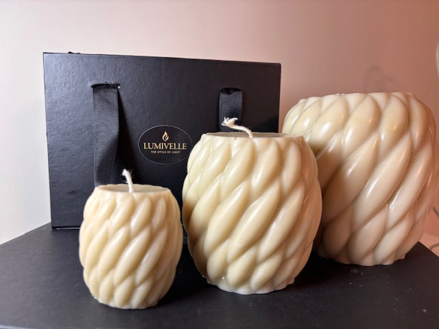 Свещ ПЛЕТЕНИЦА 3 БРОЯ В КОМПЛЕКТ