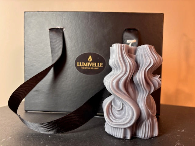 Свещ ВЪЛНООБРАЗНА РУСТИК