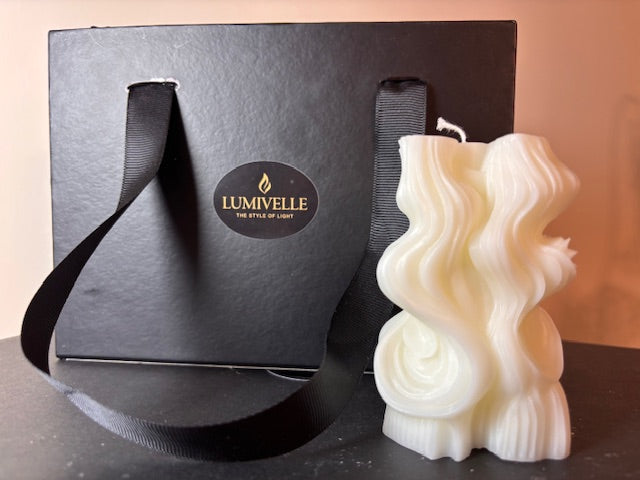 Свещ ВЪЛНООБРАЗНА РУСТИК