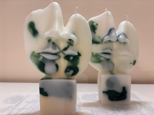 Свещ ОТЛИВКА НА ЛИЦЕ МЪЖ И ЖЕНА