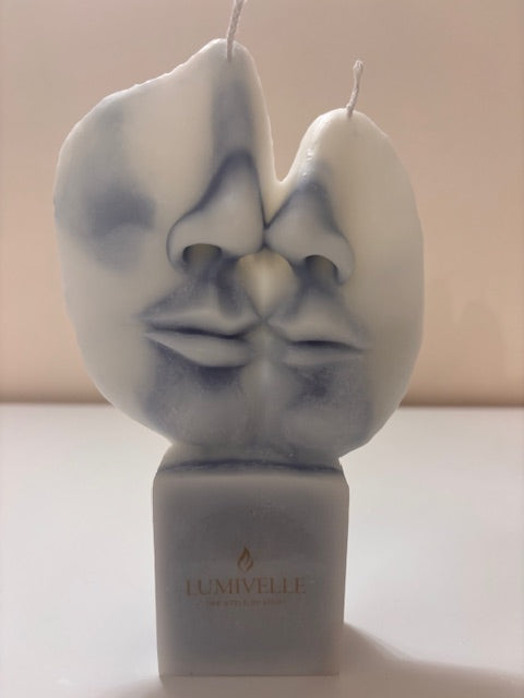 Свещ ОТЛИВКА НА ЛИЦЕ МЪЖ И ЖЕНА