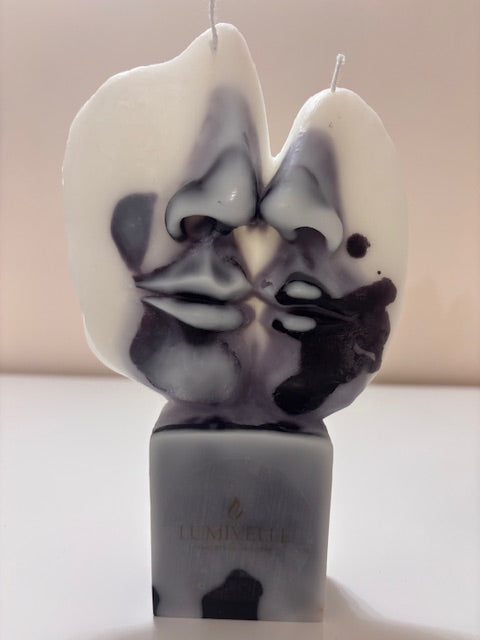 Свещ ОТЛИВКА НА ЛИЦЕ МЪЖ И ЖЕНА