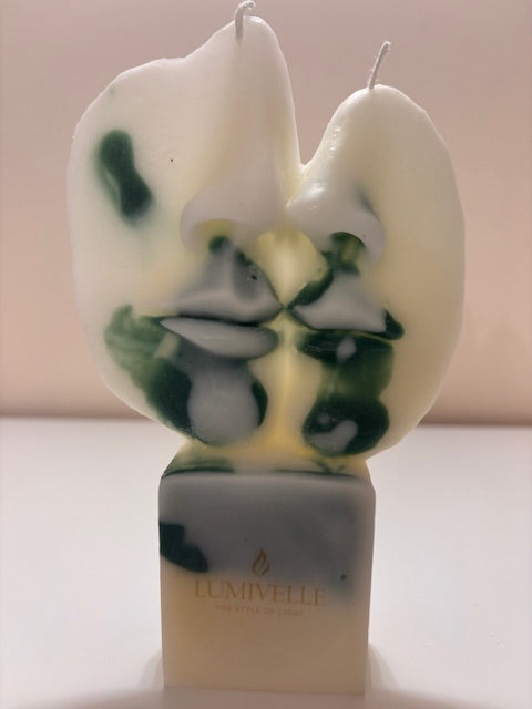 Свещ ОТЛИВКА НА ЛИЦЕ МЪЖ И ЖЕНА