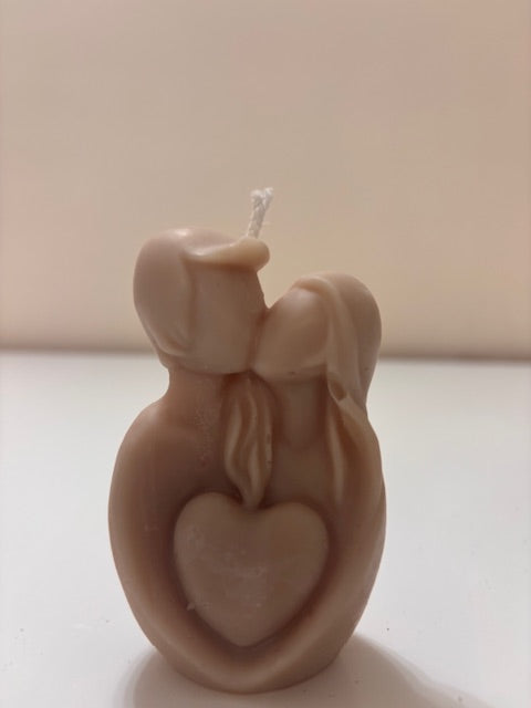 Candle MAN AND WOMAN WITH A HEART