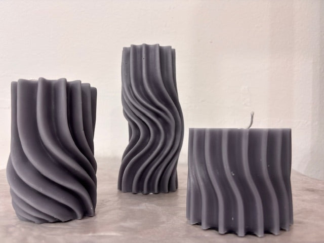 Свещ ВЪЛНООБРАЗНА 3 БРОЯ В КОМПЛЕКТ