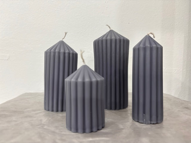 Свещ КОЛОНИ 3D 4 БРОЯ В КОМПЛЕКТ