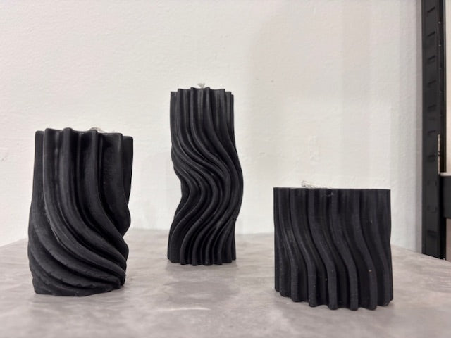 Свещ ВЪЛНООБРАЗНА 3 БРОЯ В КОМПЛЕКТ